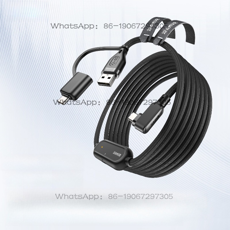 Fast Charging Cable - Câble de données USB tressé 2-en-1
