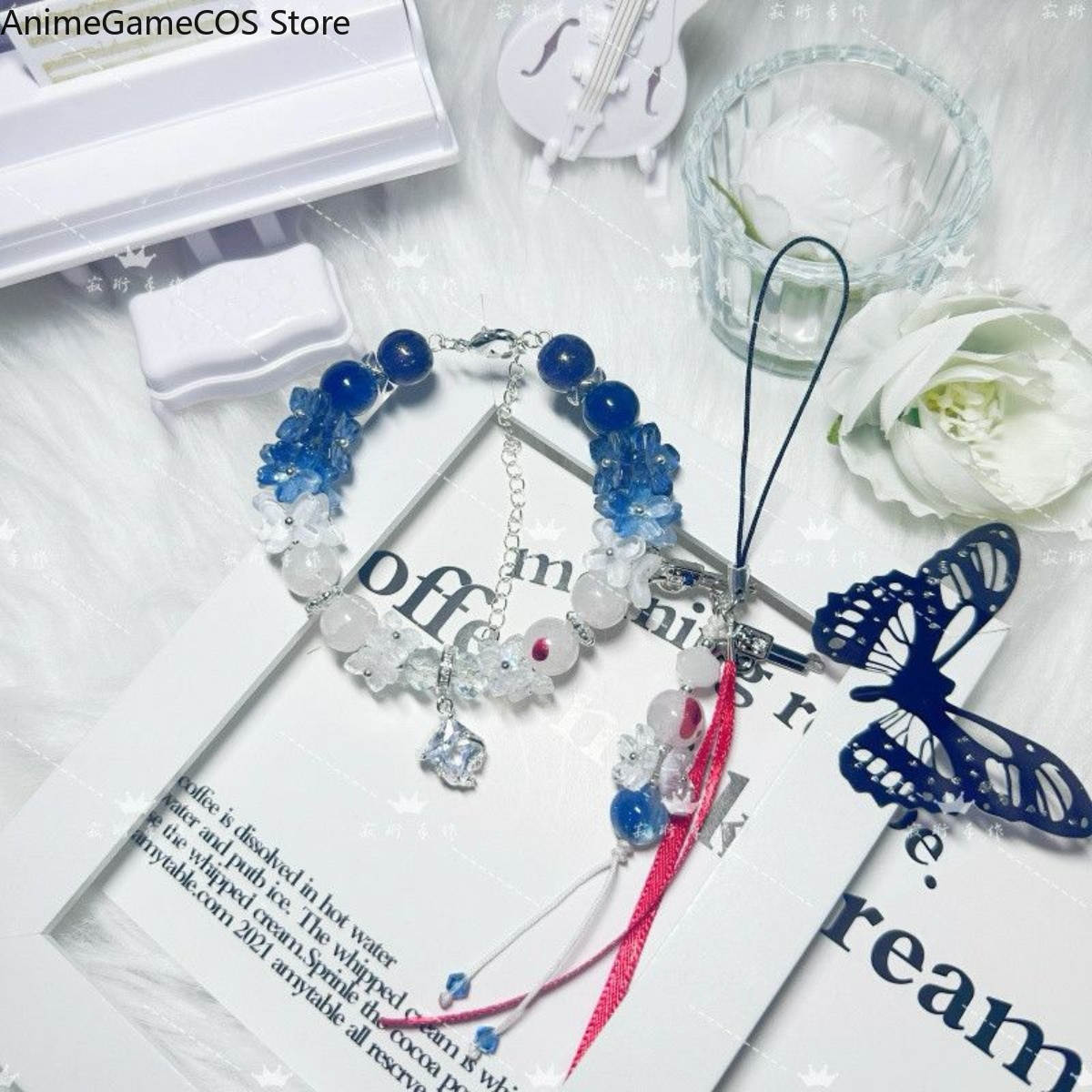Phone Accessories In China - Bracelet fait main Alyosha d'Anime Genshin
