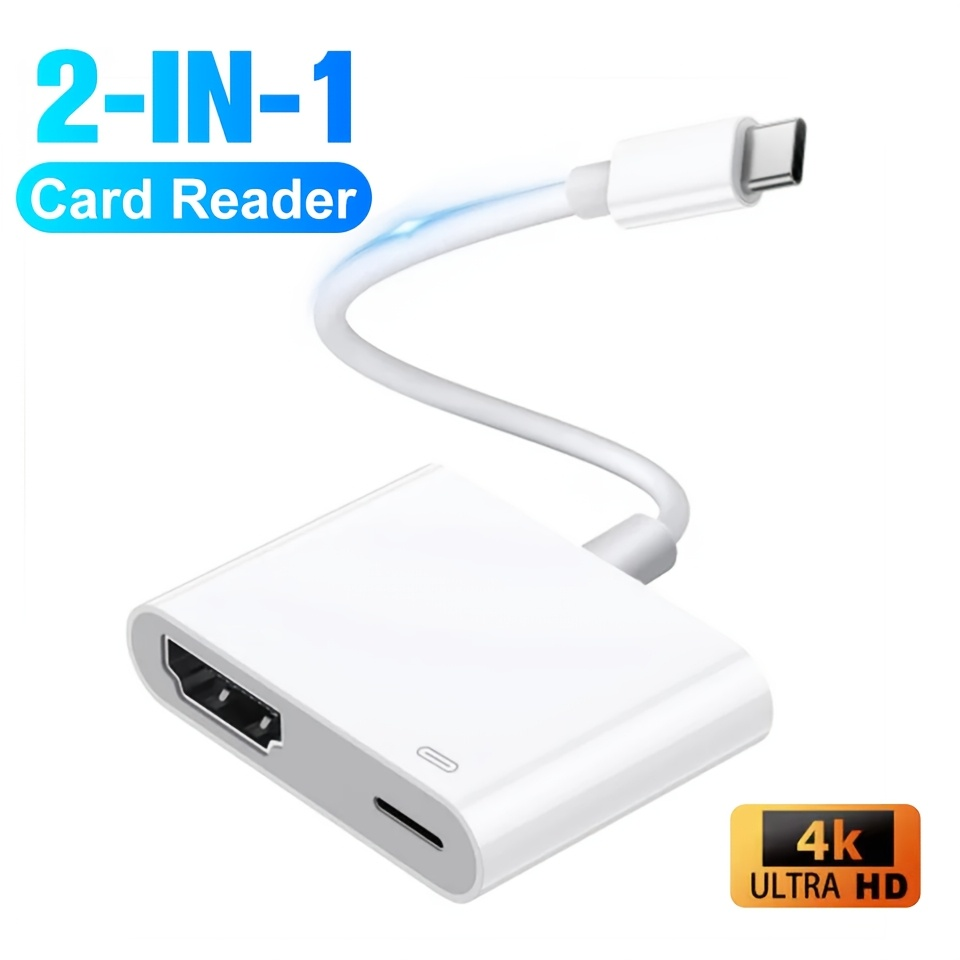 Hdmi Phone Adapter - Adaptateur numérique AV de type C,