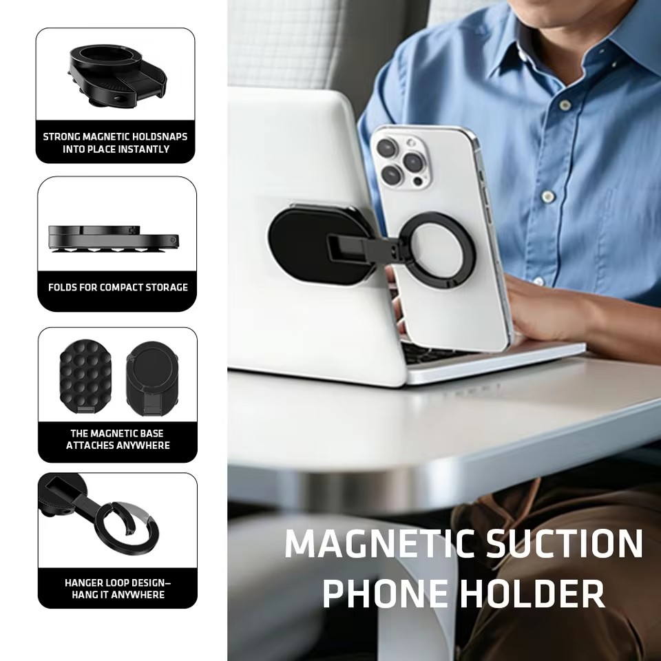 Phone Accessory - Support de téléphone magnétique pliable MA39