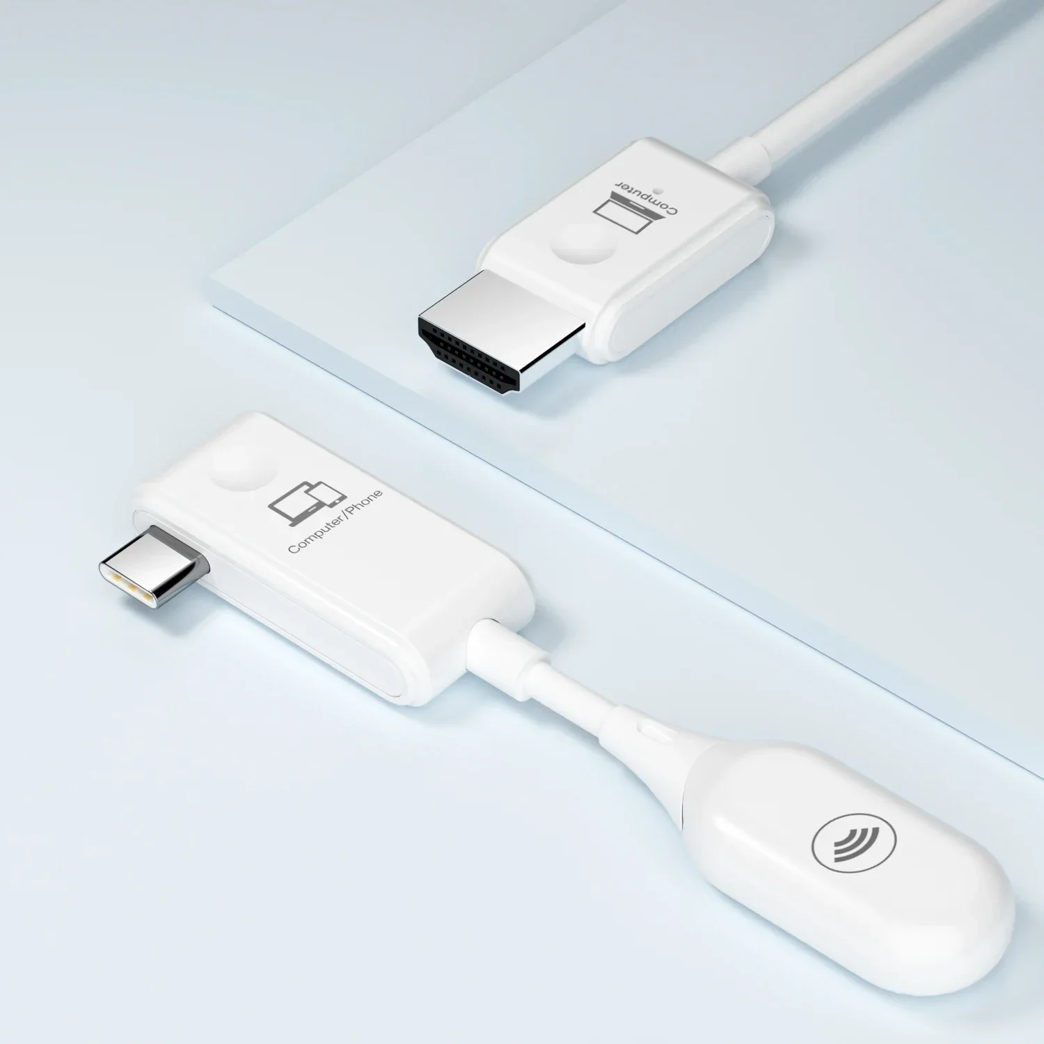 Hdmi Phone Adapter - Émetteur et récepteur audio-vidéo sans fil,
