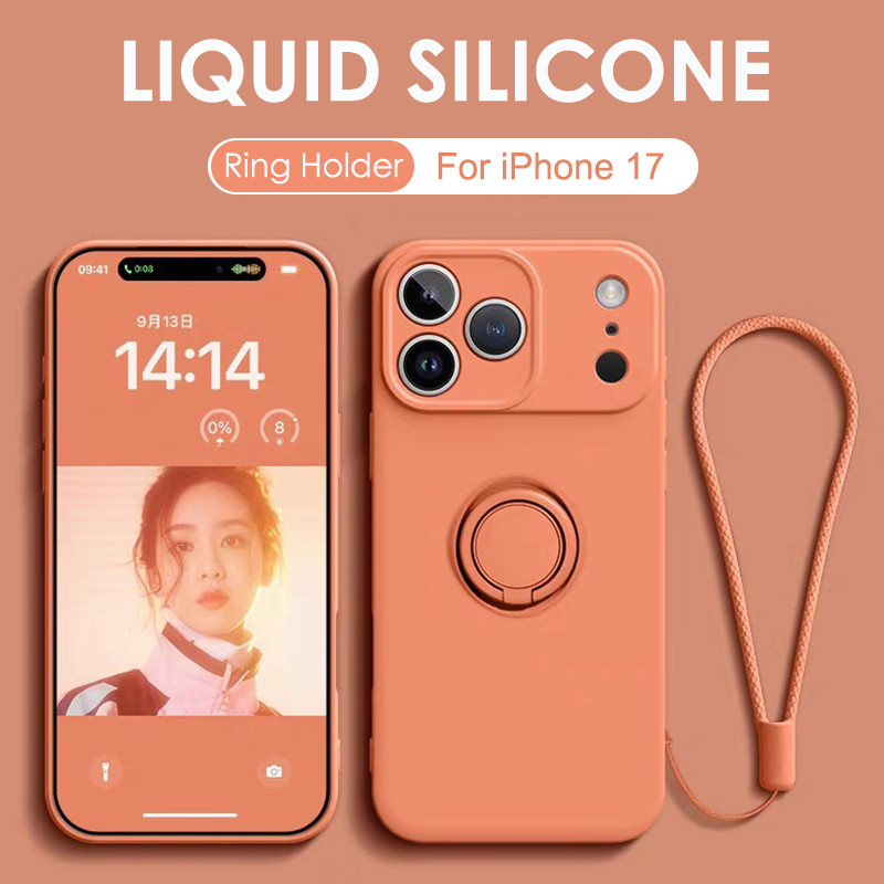 Phone Kickstand Ring - Coque de téléphone magnétique en silicone