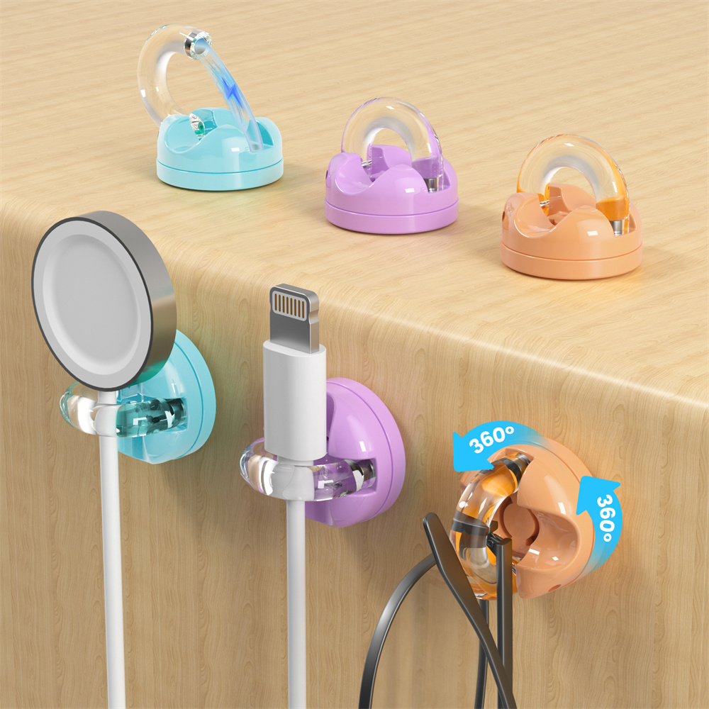 Cable Organizer Magnetic - Lot de 6 organiseurs magnétiques pour