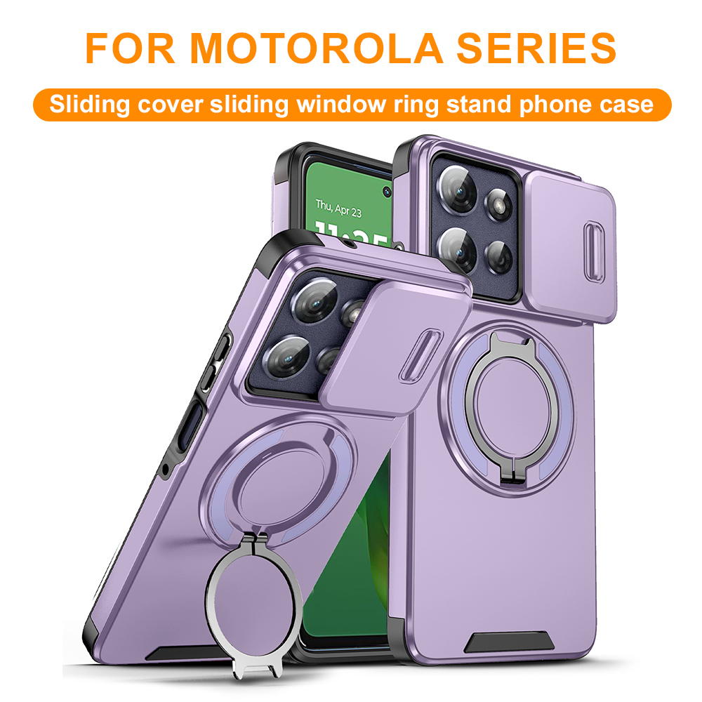 Phone Kickstand Ring - Étui de téléphone robuste magnétique pour