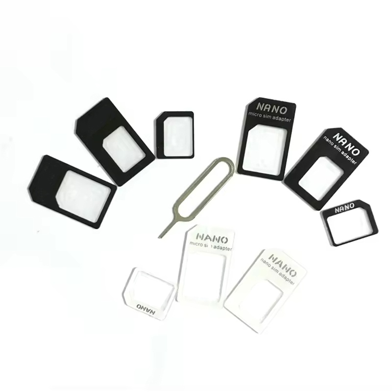Sim Card Tool - 1 ensemble d'adaptateurs convertisseurs NanoSIM vers