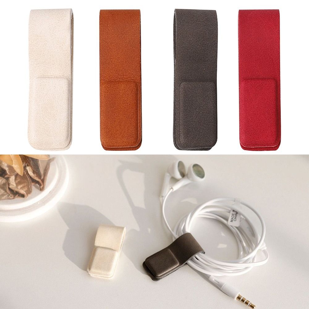 Cable Organizer Magnetic - Nouveau Clip Magnétique Flexible en Cuir