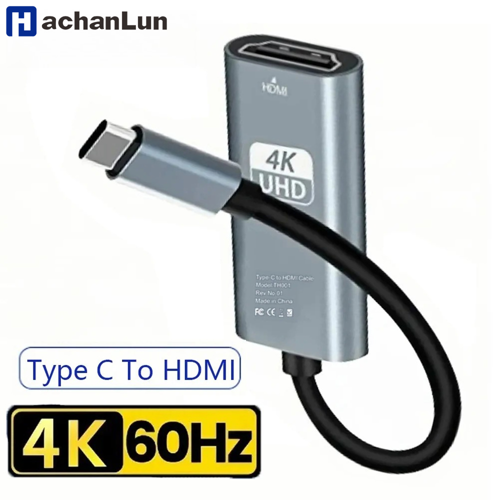 Hdmi Phone Adapter - Adaptateur 4K 60Hz Type C vers