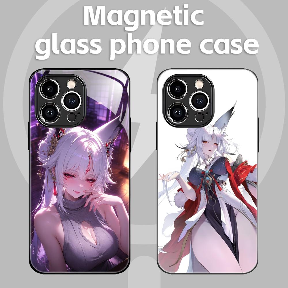 Magnetic Phone Case - Coque de téléphone Wuthering Waves Hsin