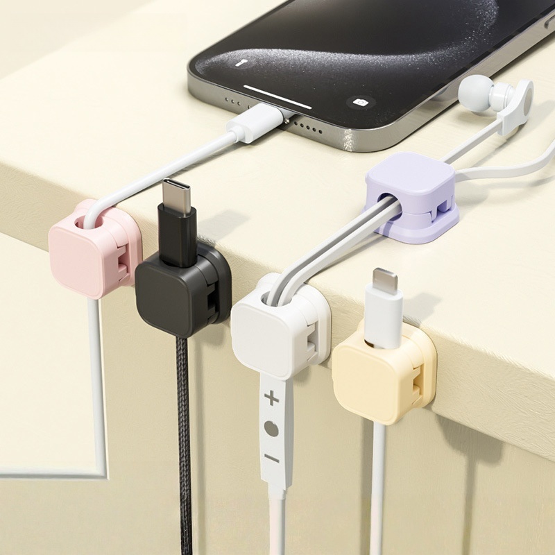 Cable Organizer Magnetic - Clips de gestion de câbles magnétiques