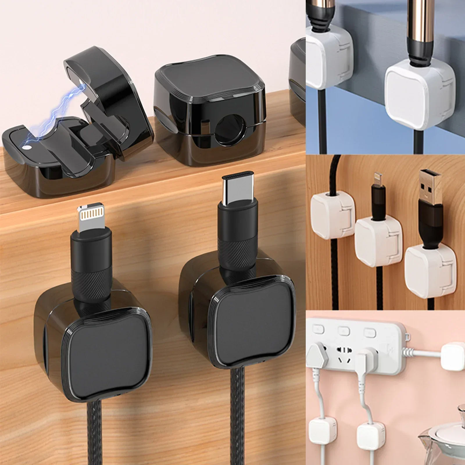 Clips de rangement de câbles m - Cable Organizer Magnetic avis et prix