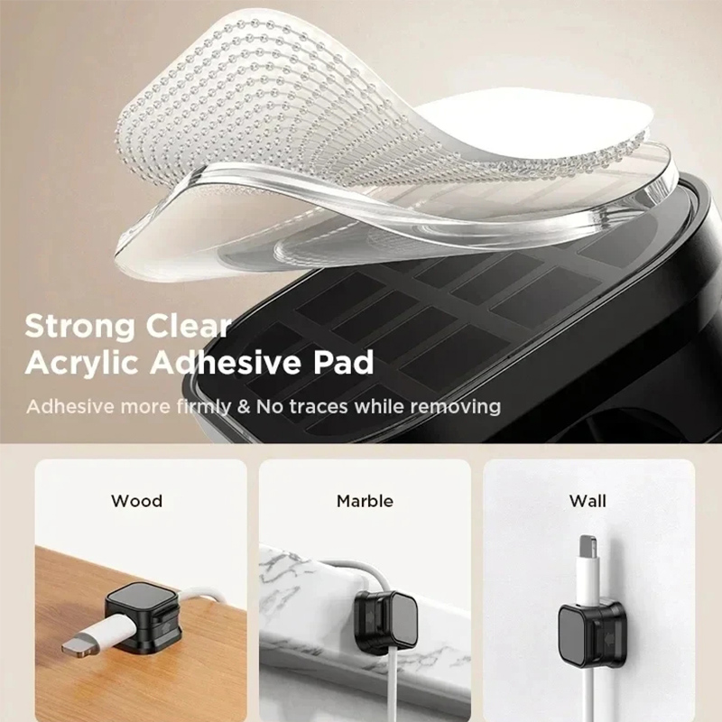 Clip de câble magnétique, supp - Cable Organizer Magnetic avis et prix