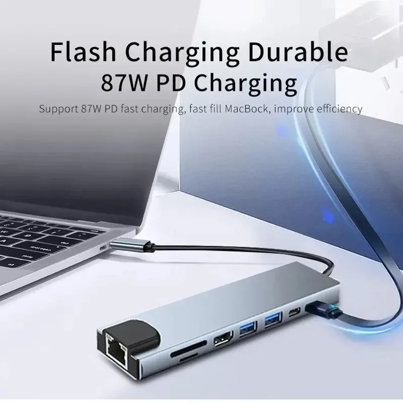 Hub USB C 3/7/8/11 en 1, adapt - Hdmi Phone Adapter avis et prix