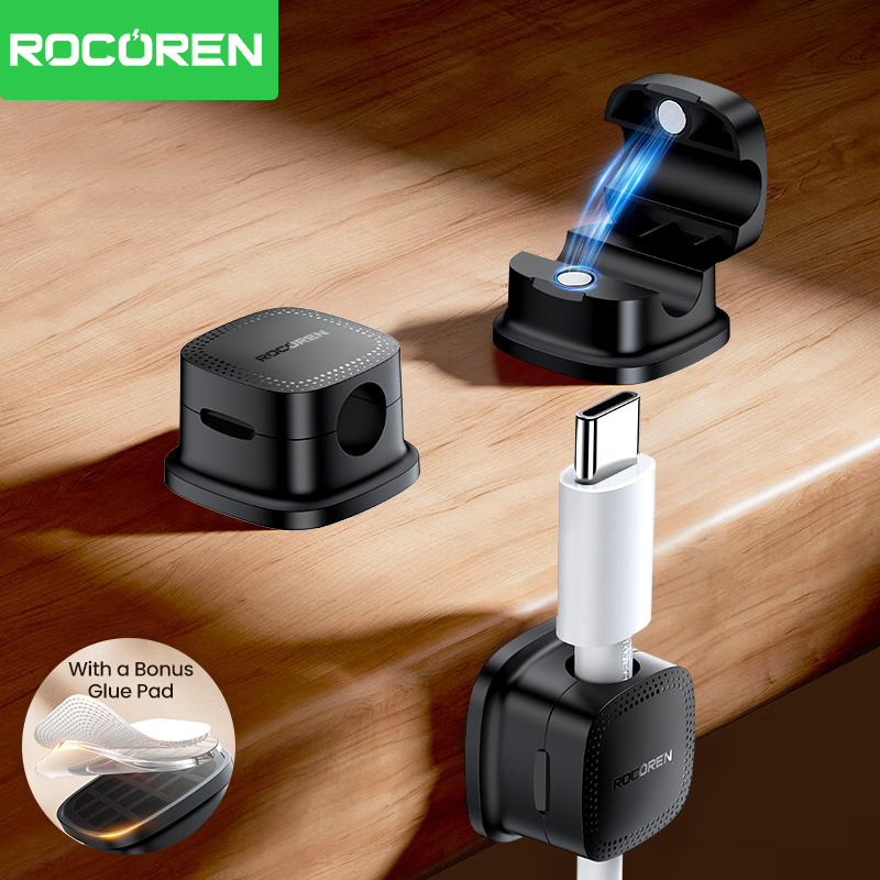 ROCOREN 30 Pièces Clips Magnét - Cable Organizer Magnetic avis et prix