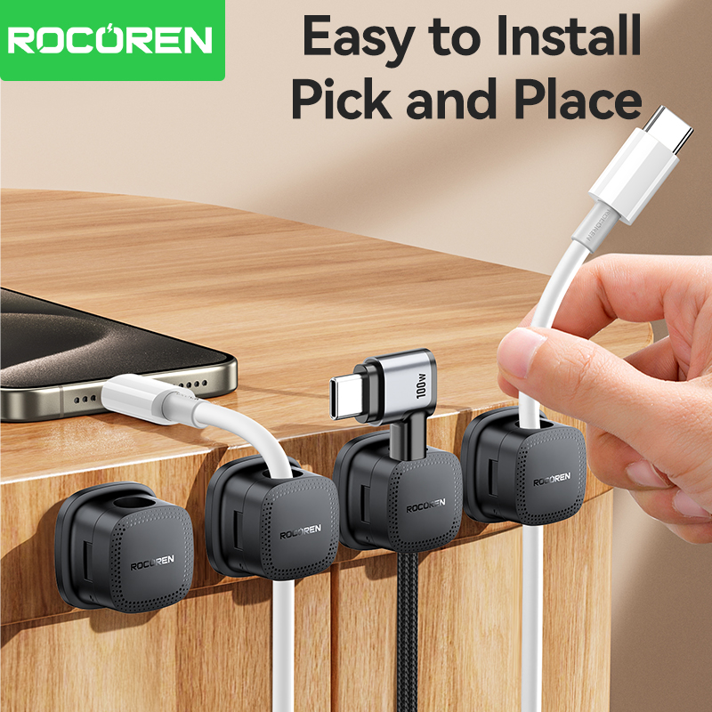 ROCOREN 30 Pièces Clips Magnét - Cable Organizer Magnetic avis et prix