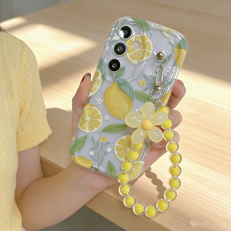 Coque de téléphone avec cordon - Yellow Phone Accessories avis et prix