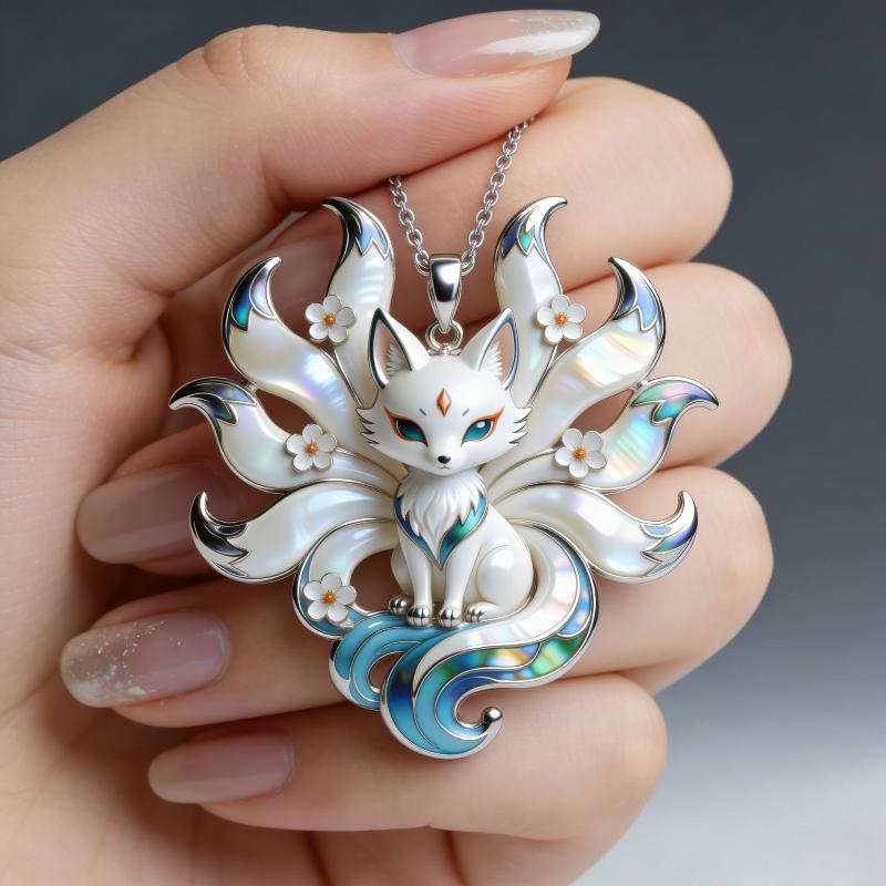 Collier pendentif émail Renard - Phone Accessories For Teens avis et prix