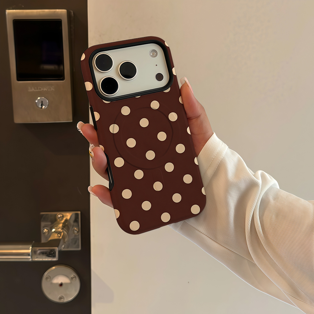 Coque de téléphone marron beig - Magnetic Phone Case avis et prix