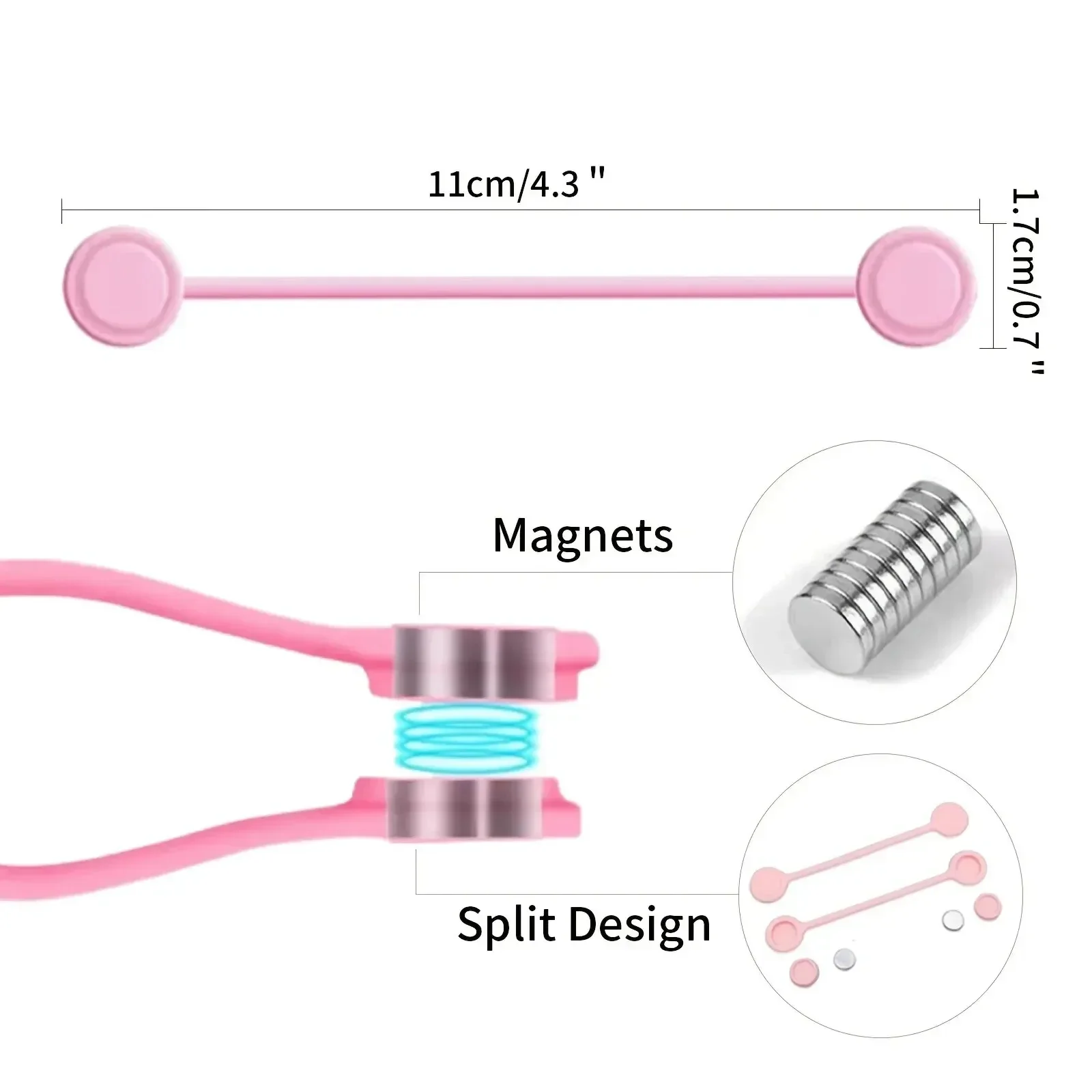 Attaches de câble magnétiques  - Cable Organizer Magnetic avis et prix