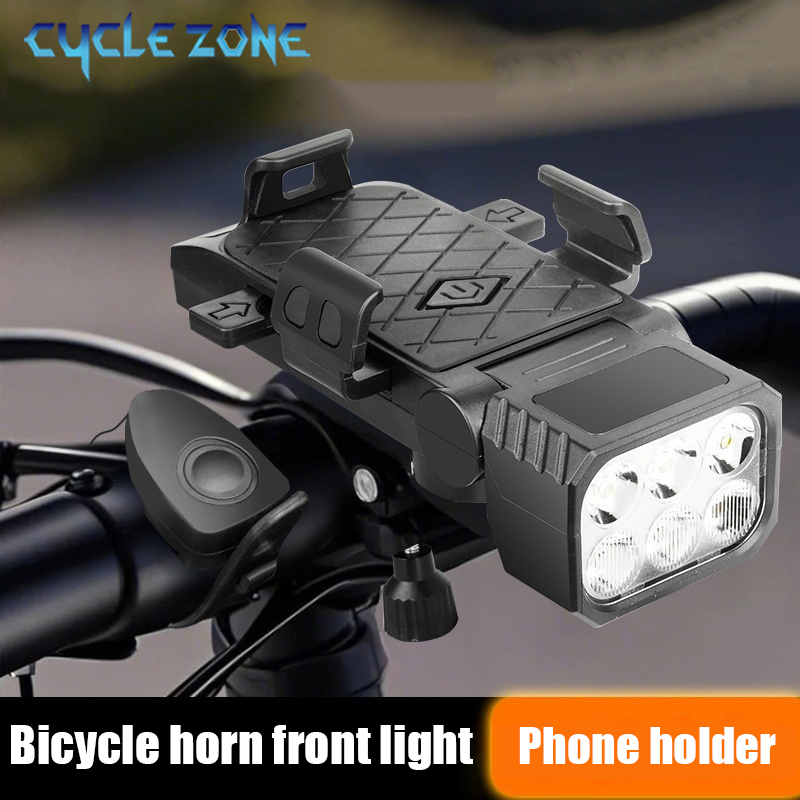 Feu avant de vélo avec klaxon  - Phone Zone Accessories avis et prix