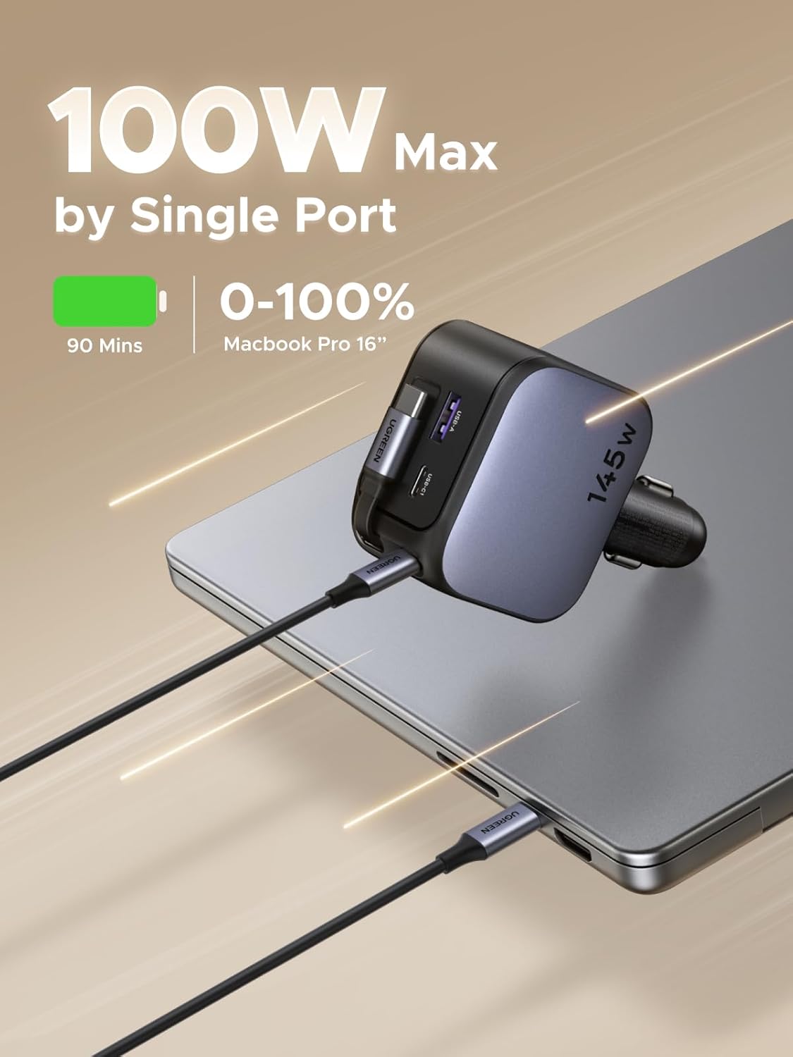 Chargeur de voiture rétractabl - Fast Charging Cable avis et prix