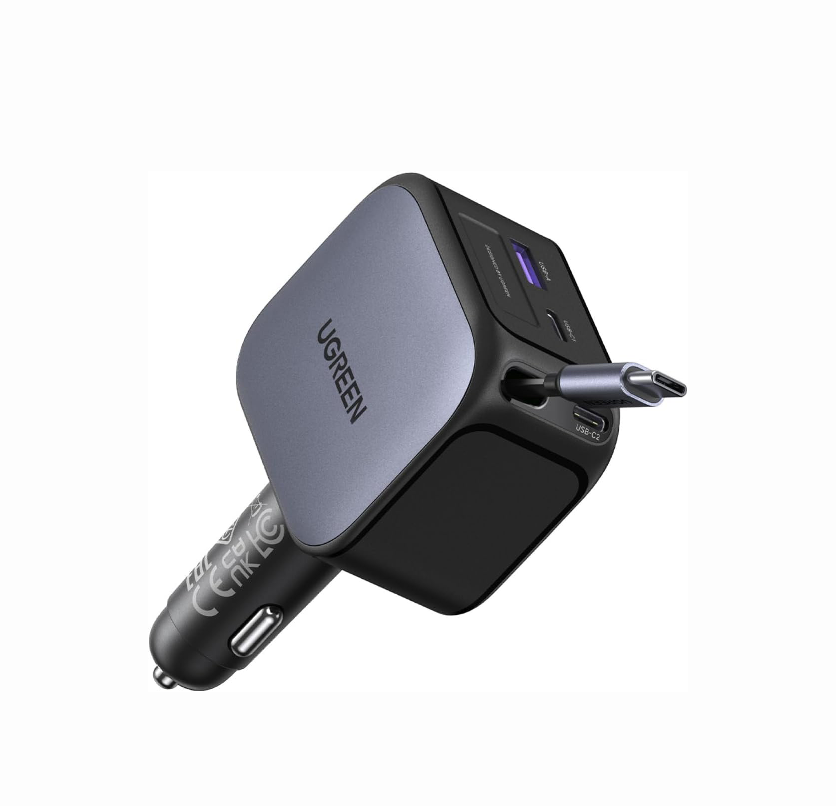 Chargeur de voiture rétractabl - Fast Charging Cable avis et prix