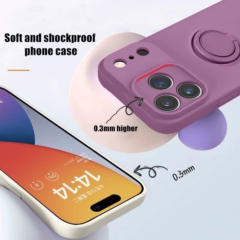 Coque de téléphone magnétique  - Phone Kickstand Ring avis et prix