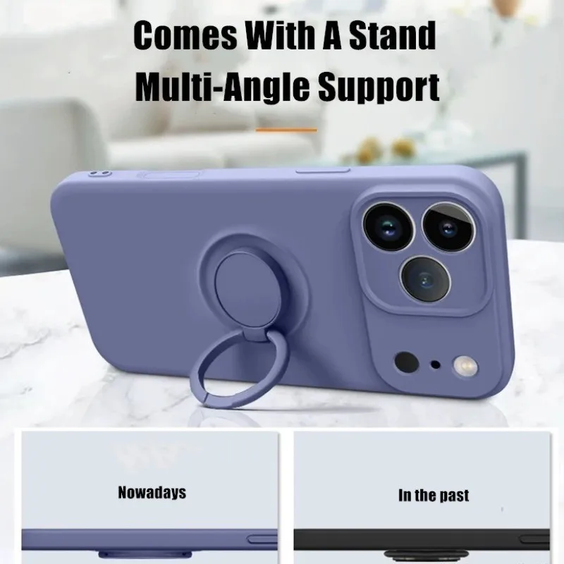 Coque de téléphone magnétique  - Phone Kickstand Ring avis et prix