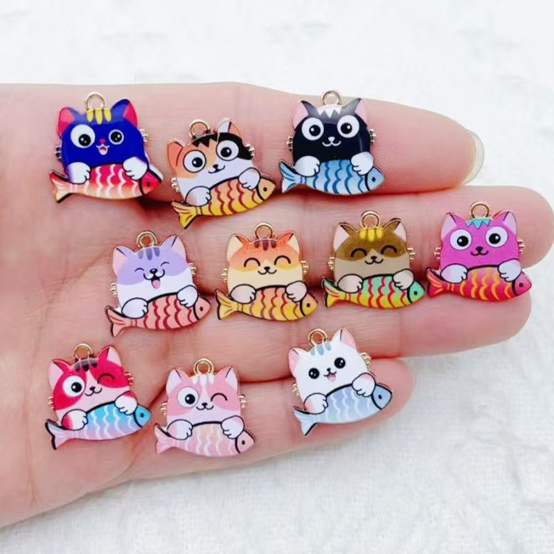 10 pièces de pendentifs animau - Phone Accessory avis et prix