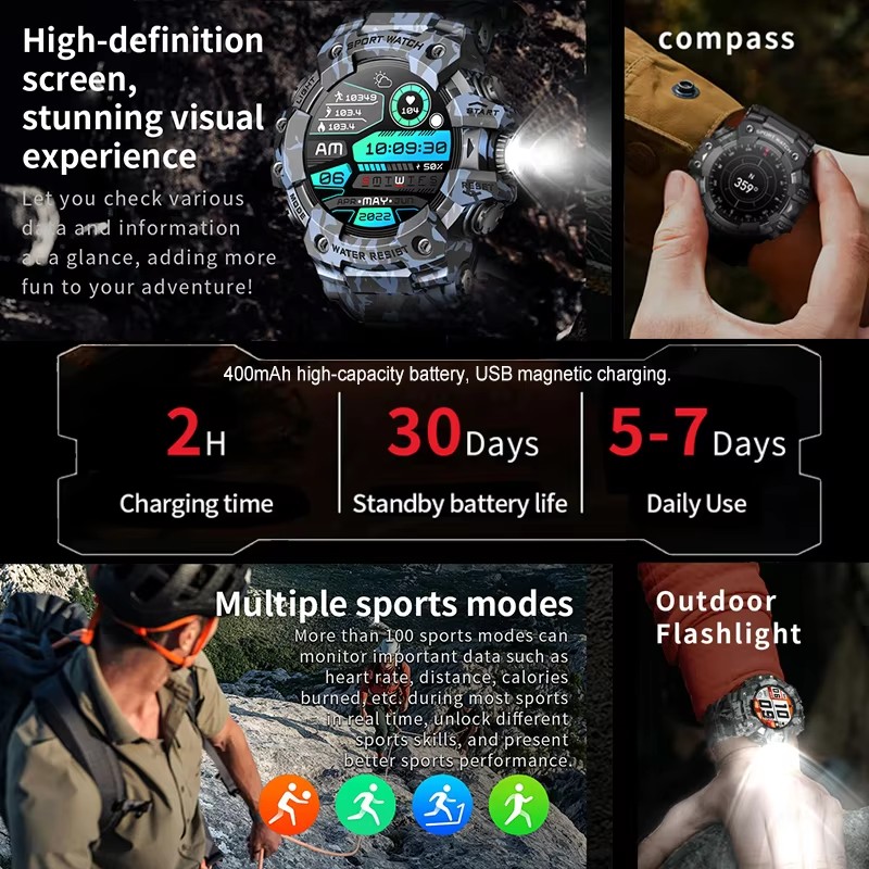Montre connectée 2026, sport,  - Phone Zone Accessories avis et prix