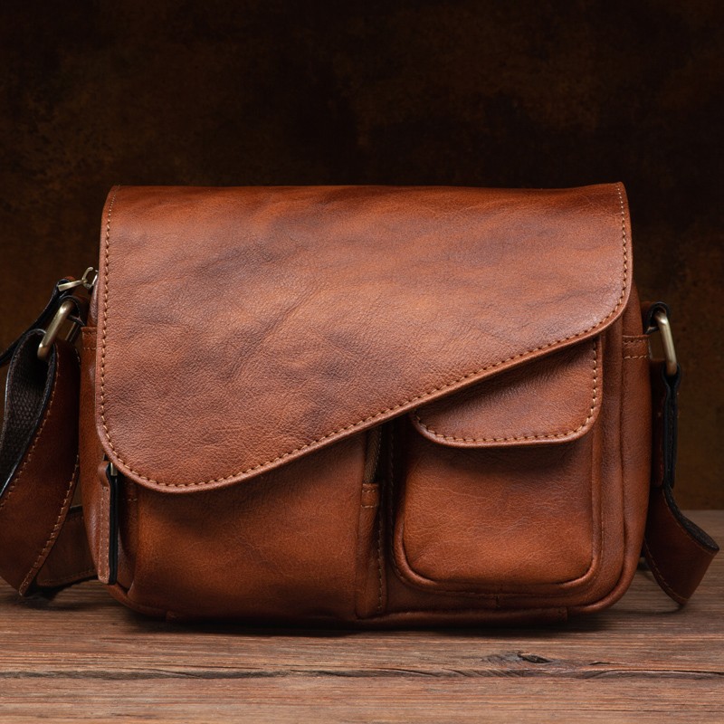 Sac à bandoulière en cuir élég - Phone Accessories In China avis et prix