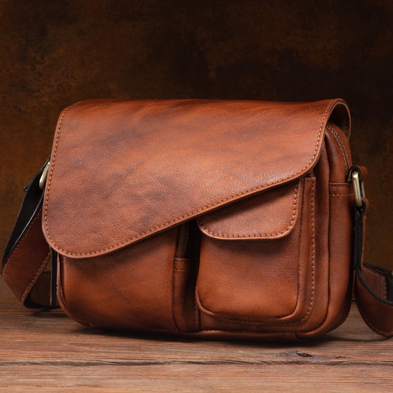 Sac à bandoulière en cuir élég - Phone Accessories In China avis et prix