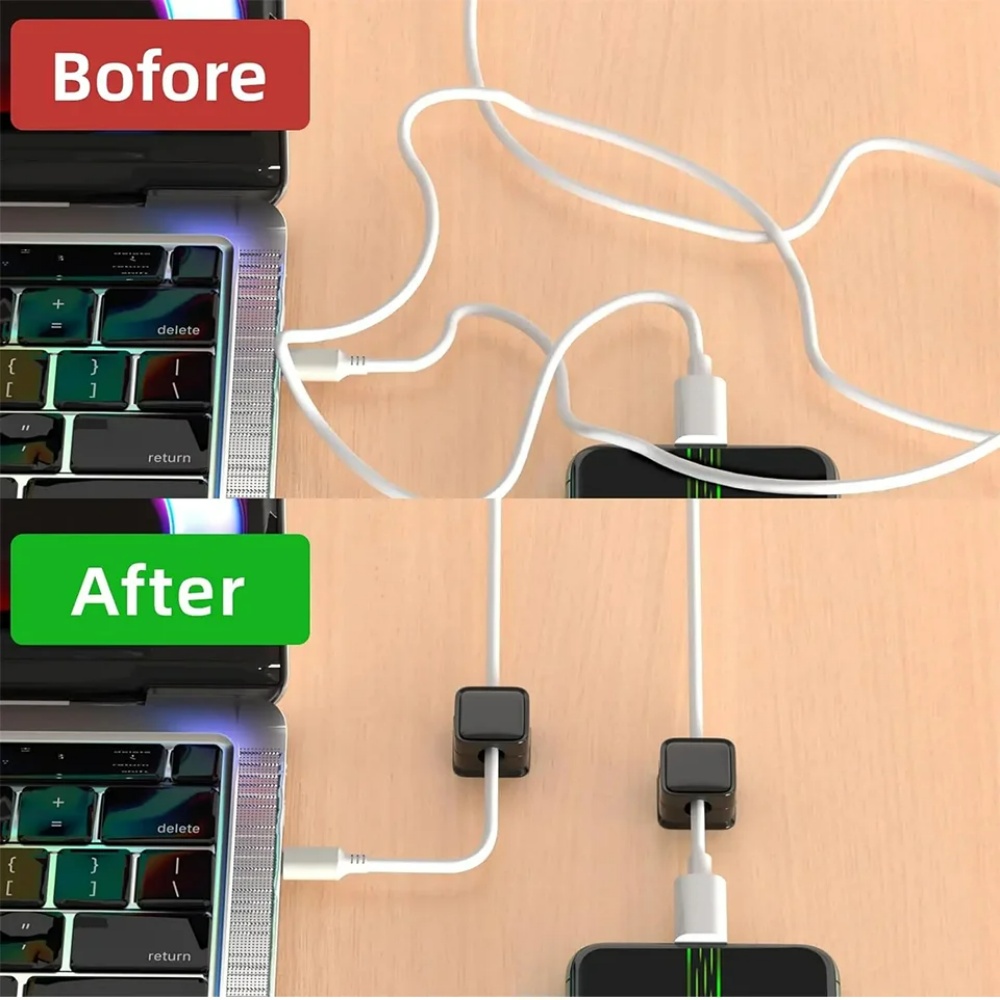 Organisateur de câbles magnéti - Cable Organizer Magnetic avis et prix