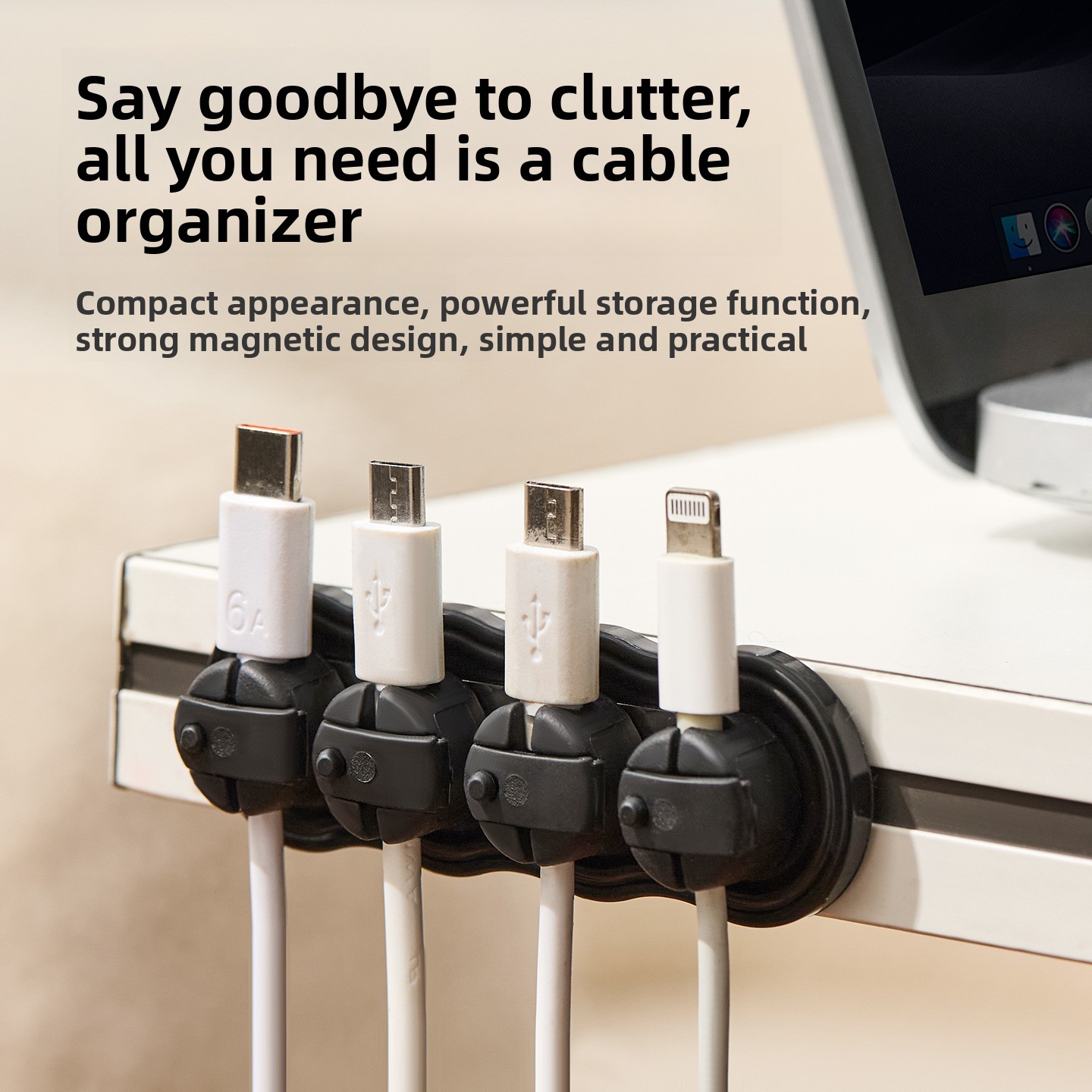 Organisateur de câbles magnéti - Cable Organizer Magnetic avis et prix