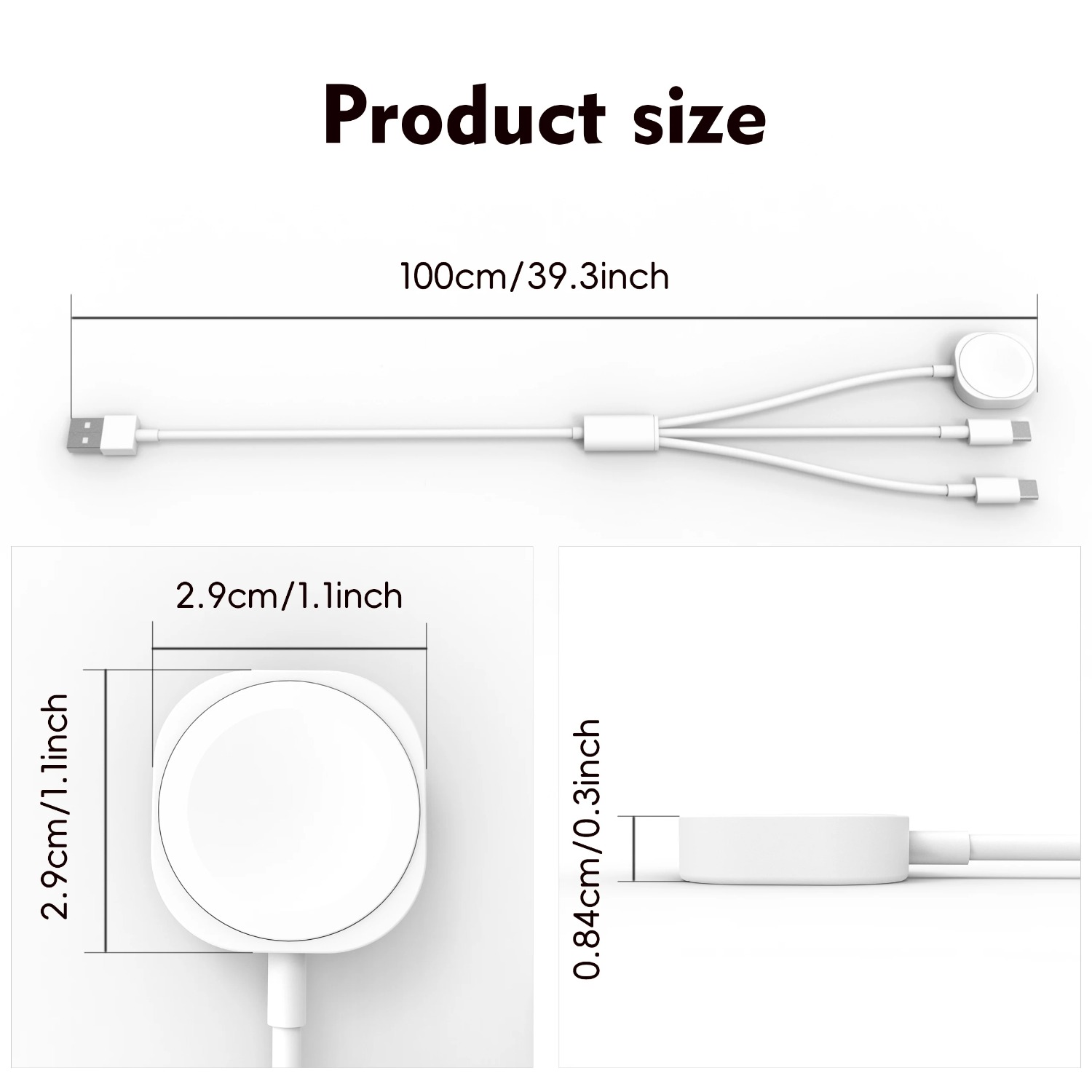 Chargeur magnétique 3 en 1 pou - Fast Charging Cable avis et prix