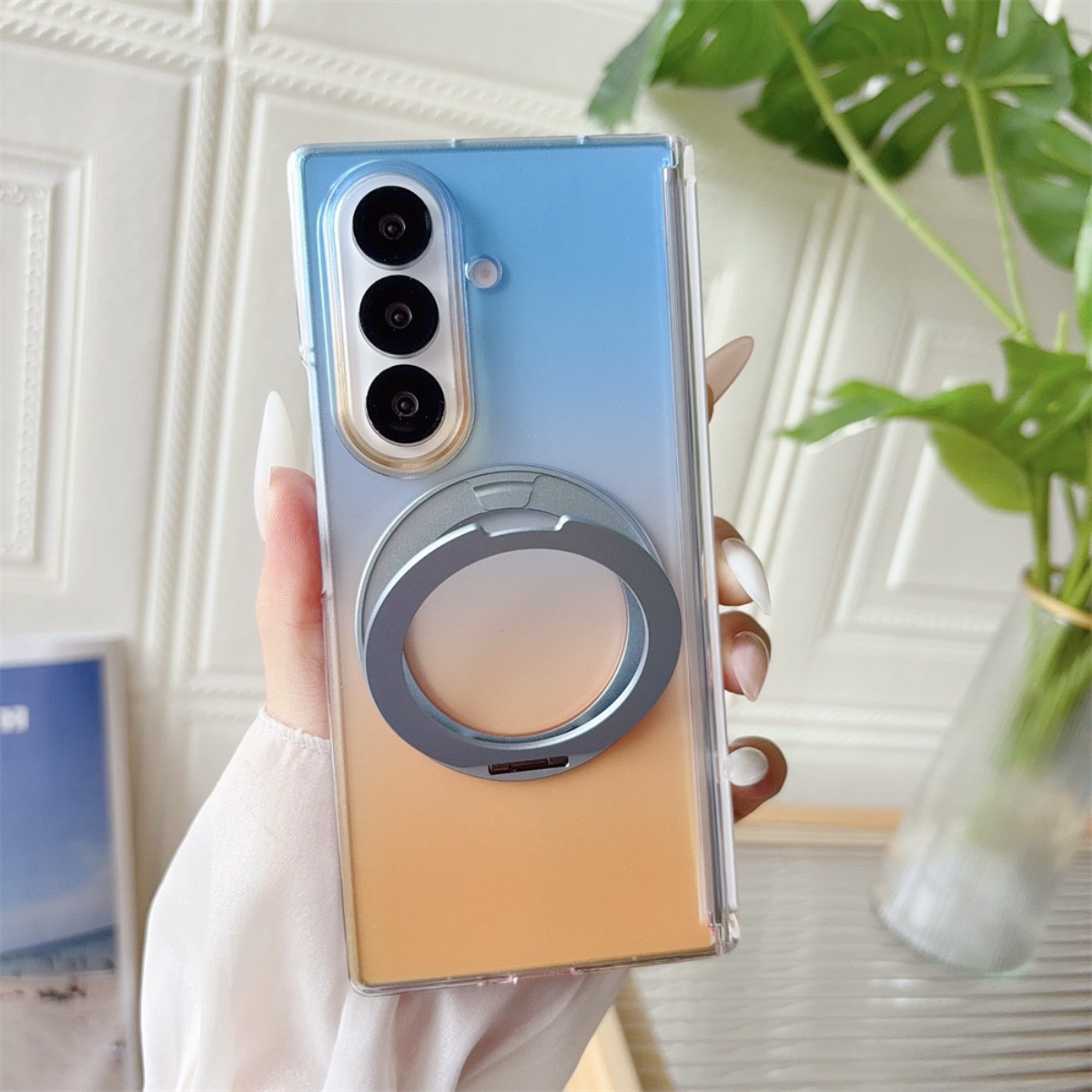 Étui de téléphone magnétique t - Phone Kickstand Ring avis et prix