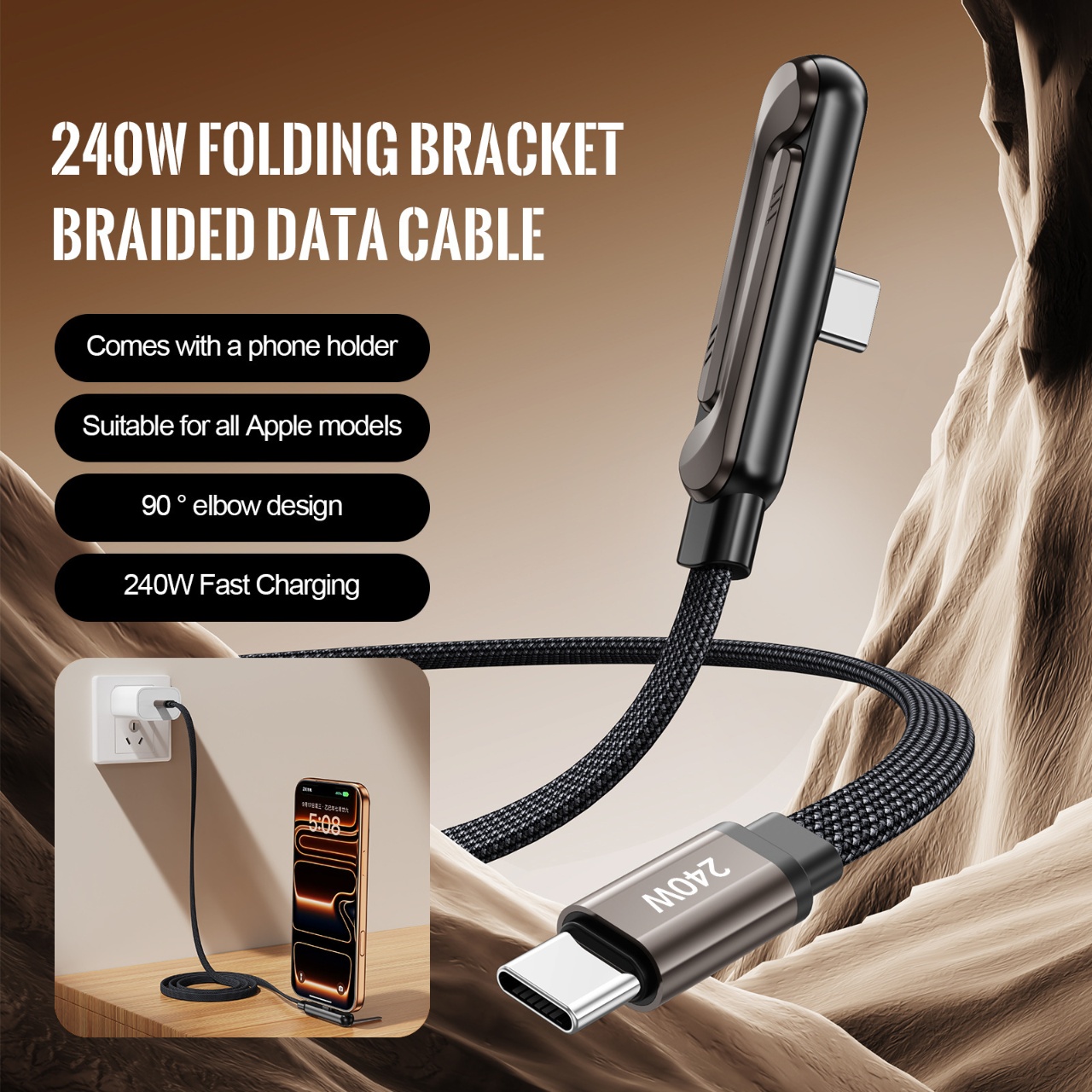 Câble de charge rapide PD 240W - Fast Charging Cable avis et prix