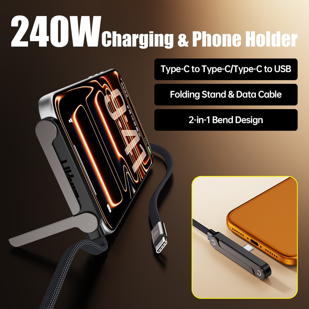 Câble de charge rapide PD 240W - Fast Charging Cable avis et prix