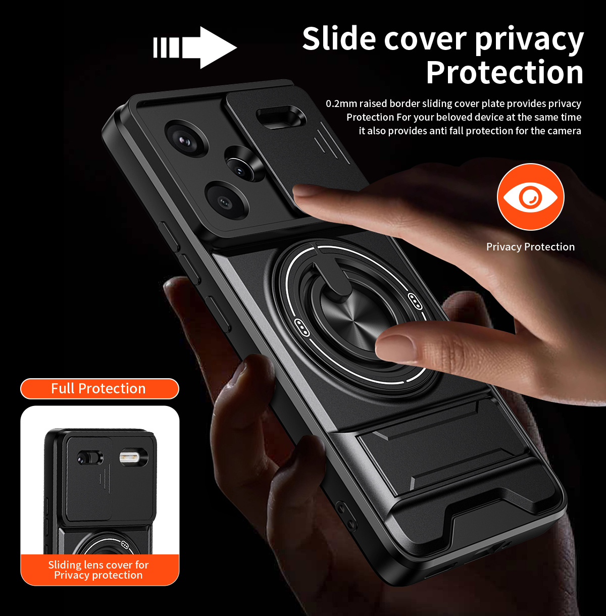 Coque de téléphone avec object - Phone Kickstand Ring avis et prix