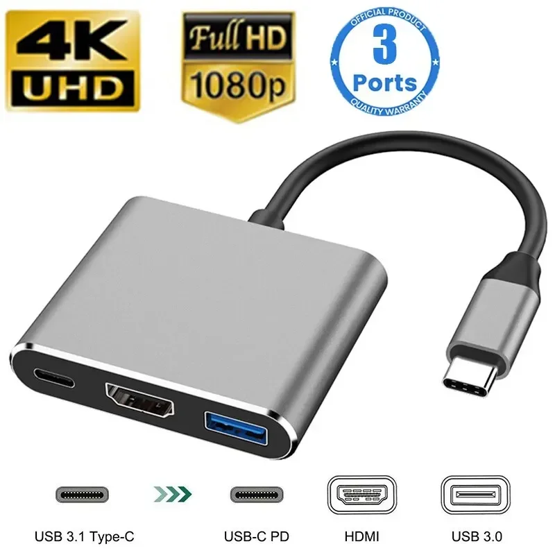 Adaptateur multiport 3 en 1 de - Hdmi Phone Adapter avis et prix